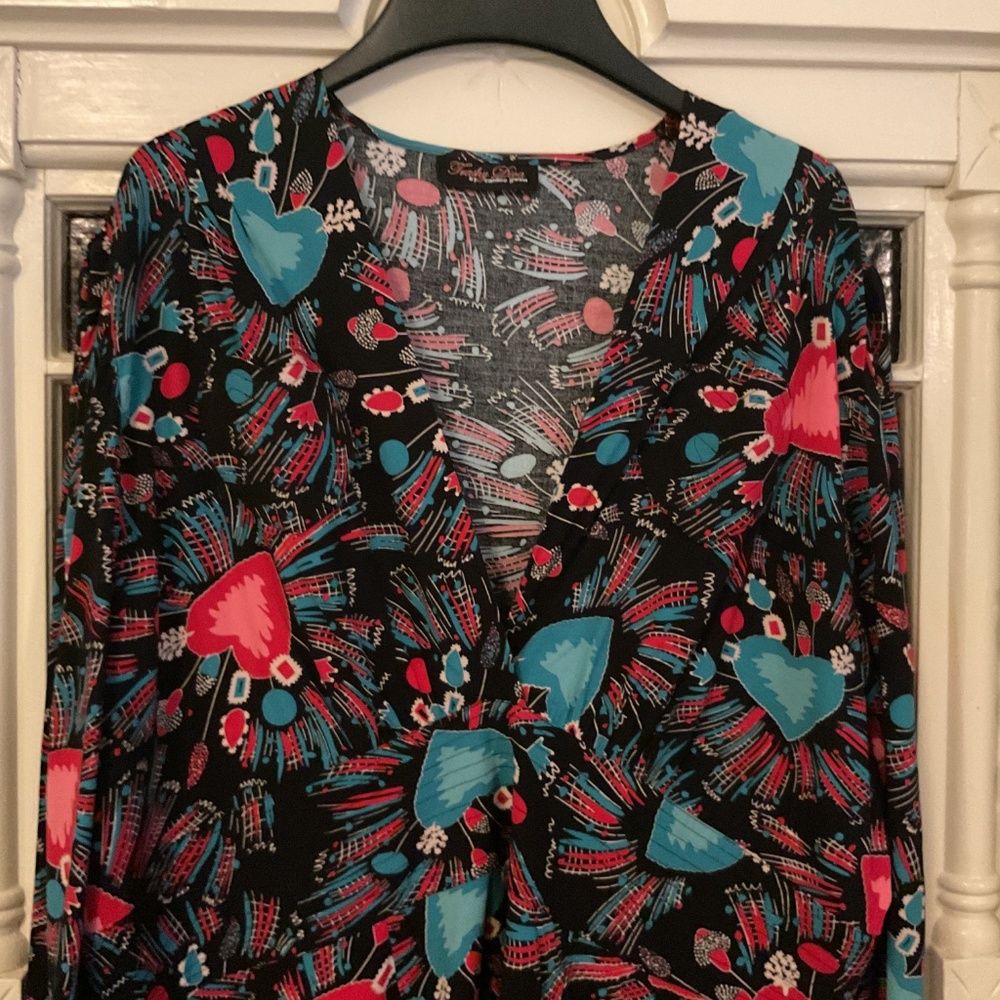 Trashy Diva Sacred Hearts of New Orleans Ashley Dress Size 24 - Picture 3 of 8